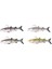 3D Tpe Mullet 130 29 gr Ss Sahte Balık White Silver 1