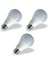 3 Adet 9,5 W - 6500K - Beyaz LED - A60 Ampul KES170 1