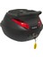 XT63-B 42 Litre Motosiklet Arka Çanta Siyah Su Geçirmez ABS Top Case Bagaj Üniversal 2