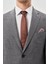 Füme Kendinden Mono Yaka Çift Yırtmaç 2 Düğme 6 Drop Comfort Fit Classic Takım Elbise 1001245162 4
