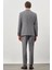 Füme Kendinden Mono Yaka Çift Yırtmaç 2 Düğme 6 Drop Comfort Fit Classic Takım Elbise 1001245162 5