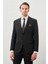Siyah Düz Bez Ayağı Mono Yaka 2 Düğme Esnek 6 Drop Slim Fit Classic Takım Elbise 1001245178_001 2