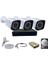 5mp Lens 2mp 1080P 3 Kameralı Ahd Güvenlik Seti 250 GB Harddisk Dahil ARNA-7323 1