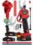 V258 5AH 30MM Çift Kademeli Teleskop Uzatmalı Kömürsüz Red Akülü Budama Makası 1