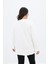 Kadın Büyük Beden Oversize Yırtmaç Detaylı Sweatshirt 1865-25 5