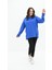 Kadın Büyük Beden Oversize Yırtmaç Detaylı Sweatshirt 1865-25 2