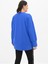 Kadın Büyük Beden Oversize Yırtmaç Detaylı Sweatshirt 1865-25 5