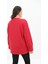 Kadın Büyük Beden Oversize Yırtmaç Detaylı Sweatshirt 1865-25 5