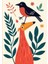 Matisse - Boho - Art Deco - Soyut - Doğa ( 3 Lü Çerçevesiz ) Poster - Afiş - Tablo KR2C00910/ 2