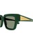 BV1276S 003 Yeşil Dikdörtgen Kadın Güneş Gözlüğü 52-19 3