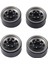 1 In Beadlock Jant Derin Çanak Negatif Ofset 3.78MM Hub 1/18 1/24 Rc Paletli Araba Eksenel SCX24 AX24 TRX4M FCX24,5 (Yurt Dışından) 4