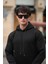 Üç Iplik Şardonlu Kanguru Cep Sweatshirt 5