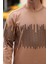 Erkek Bisiklet Yaka Baskılı Sweatshirt 2