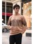 Erkek Bisiklet Yaka Baskılı Sweatshirt 3
