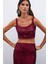 Payetli Crop Bluz - Bordo 3