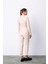 Fermuarlı Deri Bodysuit - Taş 5