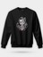 Demon Slayer Baskılı Bisiklet Yaka Oversize Sweatshirt Anime Manga 1
