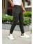 Erkek Bel Kemerli Körüklü Jogger Paça Lastikli Pantolon 2