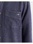Erkek Lacivert Oversize Fit Gömlek Yaka Ekose Gömlek 3824317T.410 5