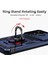 Honor 90 5g ile Uyumlu Kılıf Magnetik Standlı Kamera Korumalı Sürgülü Kapak 4