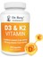 Vitamin D3 K2 W/mct Powder - Includes 10,000 Iu Of Vitamin D3, 100 Mcg Mk7 Vitamin K2, Purified Bile Salts, Zinc & Magnesium For Ultimate Absorption - 120 Capsul 1