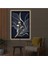 Ledli 90x60 Soyut Desen Kanvas Tablo 1