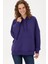 Kadın Mor Sweatshirt 50297324-VR038 3