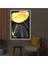 Ledli 50x70 Soyut Desen Çiçek Kanvas Tablo 1