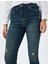 Yüksek Bel Skinny Fit Dar Paça Cepli Düğmeli Kot Pantolon - Skinny Fit Jean 5