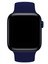 Apple Watch Uyumlu Solo Silikon Kordon - Lacivert - 42/44 - M/l 2