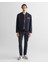Erkek Lacivert Oversize Fit Gömlek Yaka Logolu Mont 7124312T.433 3