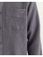 Erkek Gri Oversize Fit Gömlek Yaka Ekose Gömlek 3824317T.95 5