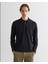 Erkek Siyah Regular Fit Polo Yaka Logolu Polo 2424331T.5 1