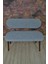 Puf Bench Takım Kılıfı Jakar Kumaş 2 Sandalye 1 Bench 1 Puf 4