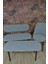 Puf Bench Takım Kılıfı Jakar Kumaş 2 Sandalye 1 Bench 1 Puf 5