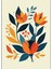 Matisse - Boho - Art Deco - Soyut - Doğa ( 3 Lü Çerçevesiz ) Poster - Afiş - Tablo KR2C00672/ 4