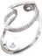 Bz 316L Çelik Inci Taşlı Çelik Ear Cuff Küpe UNK-682 4