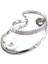Bz 316L Çelik Inci Taşlı Çelik Ear Cuff Küpe UNK-682 5