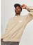 Bisiklet Yaka Bej Erkek Sweatshırt 12266178_JORRIDGEWOOD Wash Sweat Cr 3