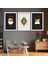 Beyaz Ahşap Çerçeveli Modern Tablo 1