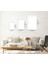 Beyaz Ahşap Çerçeveli Modern Tablo 3