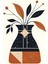 Matisse - Boho - Art Deco - Soyut - Doğa ( 3 Lü Çerçevesiz ) Poster - Afiş - Tablo KR2C00180/ 3