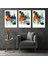 Matisse - Boho - Art Deco - Soyut - Doğa ( 3 Lü Çerçevesiz ) Poster - Afiş - Tablo KR2C00002/ 1