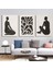 Matisse - Boho - Art Deco - Soyut - Doğa ( 3 Lü Çerçevesiz ) Poster - Afiş - Tablo KR2C00699/ 1