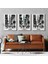 Matisse - Boho - Art Deco - Soyut - Doğa ( 3 Lü Çerçevesiz ) Poster - Afiş - Tablo KR2C00012/ 1