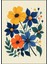 Matisse - Boho - Art Deco - Soyut - Doğa ( 3 Lü Çerçevesiz ) Poster - Afiş - Tablo KR2C00671/ 3