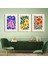 Matisse - Boho - Art Deco - Soyut - Doğa ( 3 Lü Çerçevesiz ) Poster - Afiş - Tablo KR2C00709/ 1