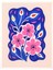 Matisse - Boho - Art Deco - Soyut - Doğa ( 3 Lü Çerçevesiz ) Poster - Afiş - Tablo KR2C00709/ 3