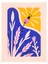 Matisse - Boho - Art Deco - Soyut - Doğa ( 3 Lü Çerçevesiz ) Poster - Afiş - Tablo KR2C00711/ 2