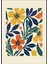 Matisse - Boho - Art Deco - Soyut - Doğa ( 3 Lü Çerçevesiz ) Poster - Afiş - Tablo KR2C00669/ 3